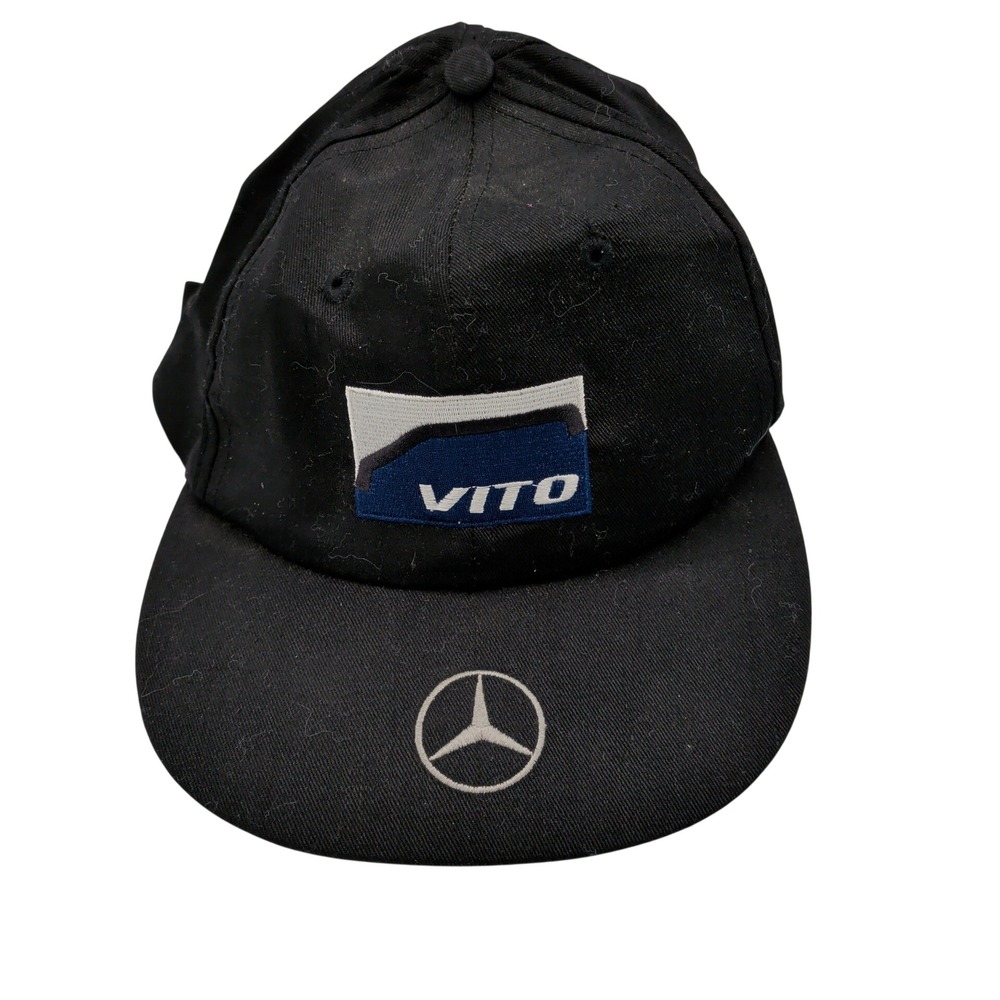 Mercedes-Benz Vito Black Baseball Cap Adjustable Hat Embroidered Logo Mens
